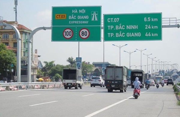 Cao tốc Hà Nội – Bắc Giang dài 45,8km