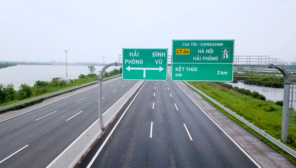 Cao tốc Hà Nội – Hải Phòng dài 105,5 km