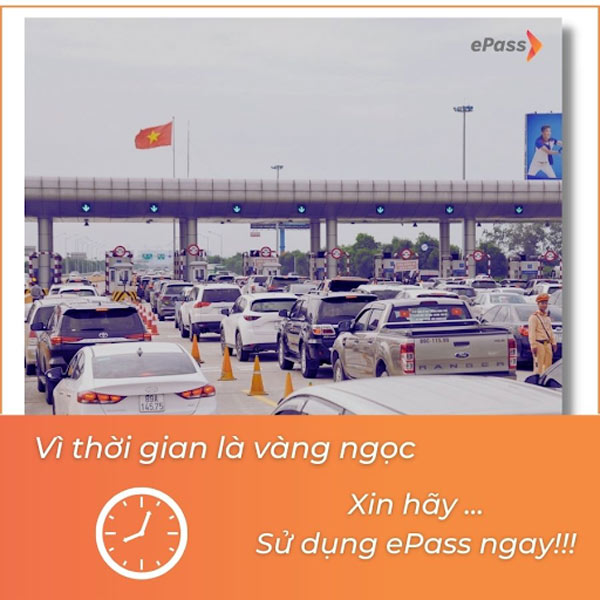 Dán thẻ định danh ePass của VDTC ngay hôm nay để giảm thời gian chờ đợi khi nộp phí cao tốc Hà Nội – Bắc Giang